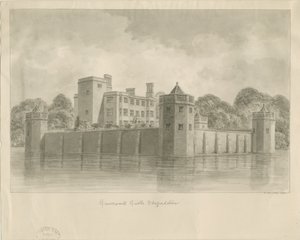 Caverswall Kasteel door John Buckler