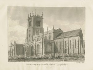 Eccleshall Kerk door John Buckler