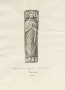 Enville Church - Beeld: sepia tekening door John Buckler
