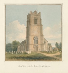 Essex - Earls Colne Kerk door John Buckler