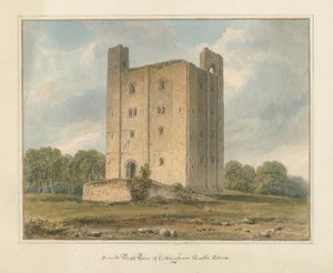 Essex - Hedingham Kasteel door John Buckler