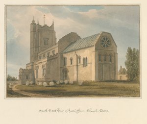 Essex - Hedingham Kerk door John Buckler