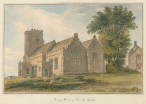 Essex - Layer Marney Kerk, 1825 door John Buckler
