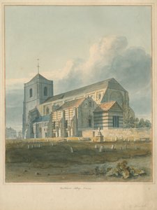 Essex - Waltham Abbey, 1802 door John Buckler