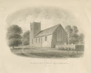 Farewell Kerk: sepia tekening