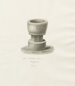 Fontein in Dilhorne Kerk