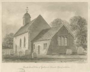Gratwich Kerk door John Buckler