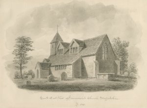 Hammerwich Kerk door John Buckler