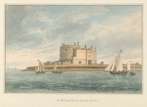 Hampshire - Calshot Kasteel door John Buckler