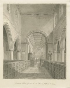 Interieur van Eccleshall Kerk