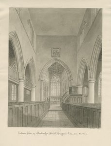 Interieur van Penkridge Kerk