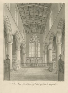 Interieur van Penkridge Kerk
