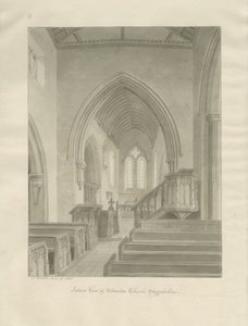 Interieur van Standon Kerk