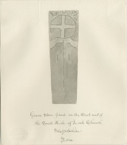 Leek Church - Grafsteen door John Buckler