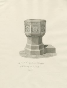 Lichfield - Doopvont in Christus Kerk [