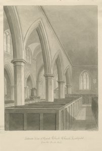 Lichfield - Interieur van de St. Chad