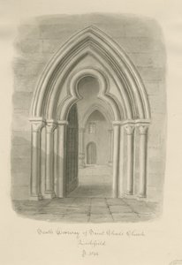 Lichfield - Zuidelijke Deur van St. Chad
