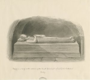 Lichfield Kathedraal - Beeld [onbekend persoon]