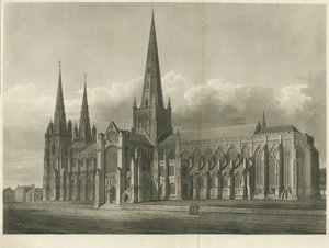 Lichfield Kathedraal - Zuidoostaanzicht