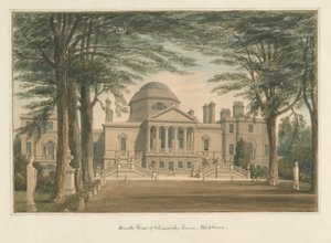 Middlesex - Chiswick House door John Buckler