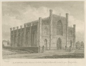 Newcastle-under-Lyme - Rooms-Katholieke Kapel door John Buckler