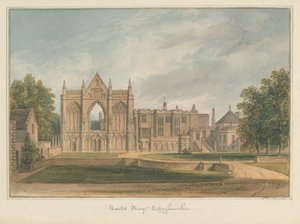 Nottinghamshire - Newsted Priory door John Buckler