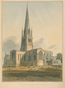 Oxfordshire - Witney Kerk, 1802 door John Buckler