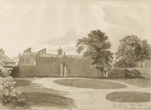 Patshull Huis door John Buckler