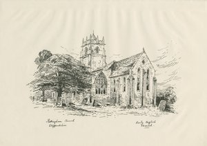 Pattingham Church door John Buckler