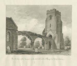 Rugeley Kerk (Oud) door John Buckler
