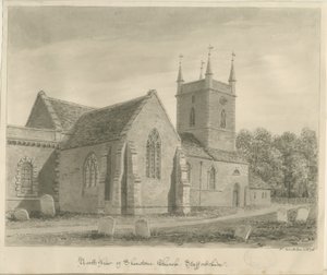 Shenstone Kerk door John Buckler