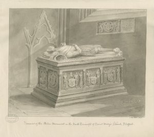Stafford - Aston Monument in St. Mary