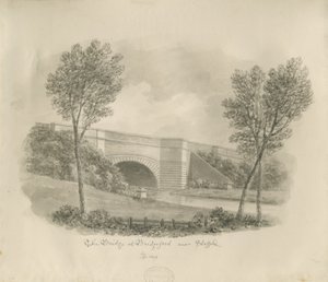 Stafford - Brug bij Bridgeford door John Buckler