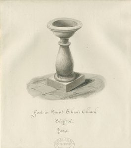 Stafford - Doopvont in St. Chad
