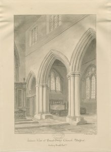 Stafford - Interieur van St. Mary