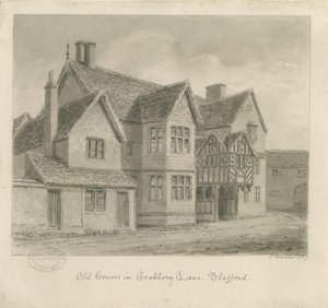 Stafford - Oude Huizen in Crabbery Lane