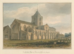 Sussex - Arundel Kerk door John Buckler