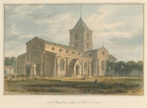 Sussex - Arundel Kerk, 1804 door John Buckler