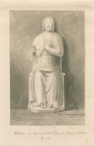 Swynnerton Kerk - Beeld van Jezus Christus