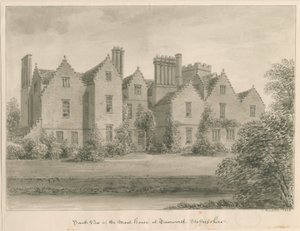 Tamworth - Het Grachtenhuis: sepia tekening