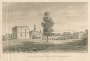 Tixall Hall - Stallen door John Buckler