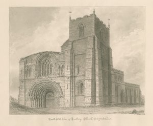 Priory Kerk van Tutbury door John Buckler