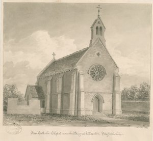 Uttoxeter Stad - Nieuwe Katholieke Kapel door John Buckler