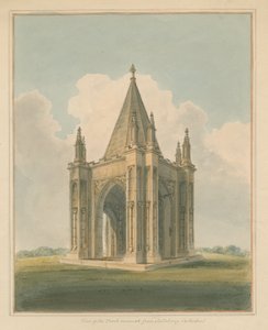 Wiltshire - Salisbury Kathedraal - Portiek, 1800 door John Buckler