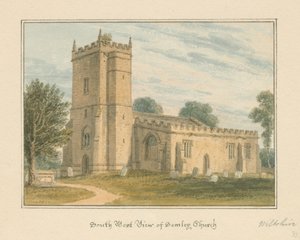 Wiltshire - Semley Kerk, 1817
