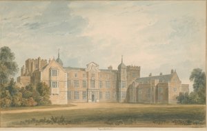 Yorkshire - Burton stal, 1818 door John Buckler