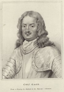 Portret van Sir Henry Gage