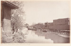 Een uitzicht op de Kabul-rivier door John Burke