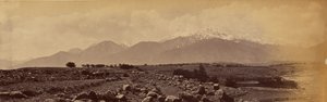 Panorama Safed Koh van Khyber tot Shutar Gardan door John Burke