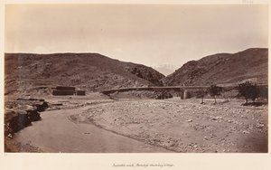 De Brug bij Surakh-aub, 1879 door John Burke